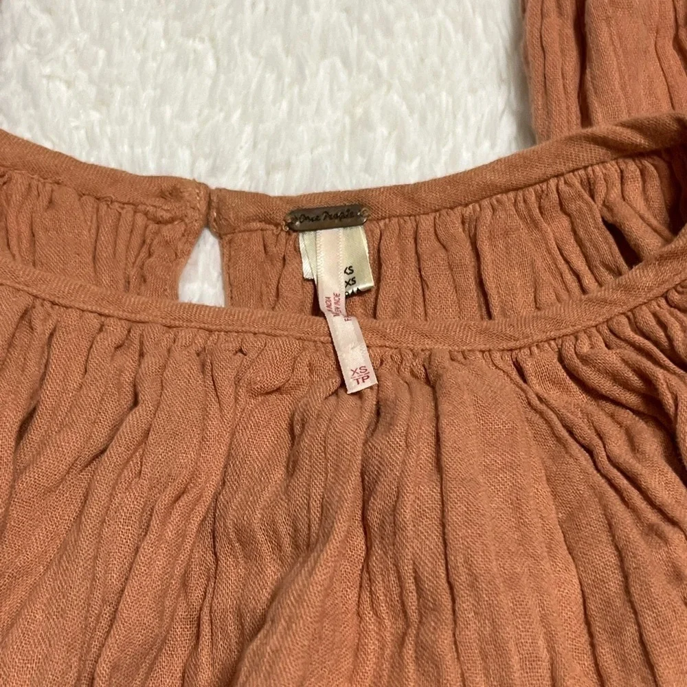 Free People | Long Sleeve Crop Top - Picture 4 of 4